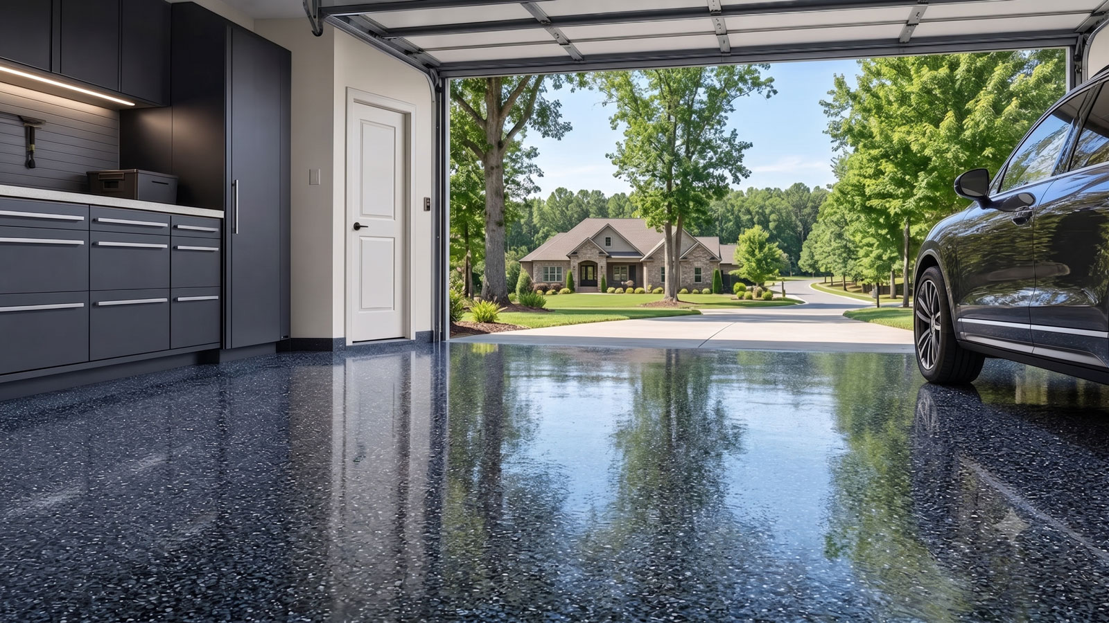 Garage Floor Coating in Andover, MA